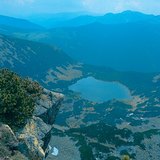 Ледниковое (каровое) озеро в Карпатах