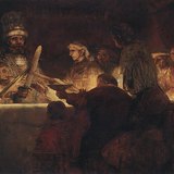 Рембрандт: «Заговор Юлия Цивилиса» (1661–1662, барокко)