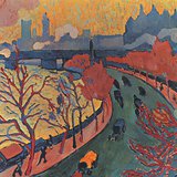 Андре Дерен: «Мост Чаринг-Кросс» (1906, фовизм)