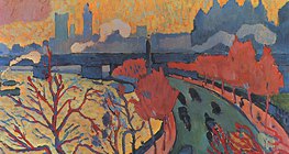 El puente de Charing Cross (1906, fauvismo), André Derain