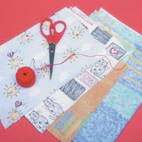 Изготовление картины из ткани – шаг 1
