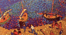 Barcos en Collioure (1905, vanguardismo), André Derain: