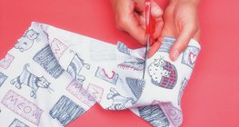Hacer un cuadro textil - paso 2