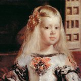 Диего Веласкес: «Менины (фрейлины)» (фрагмент, 1656, барокко)