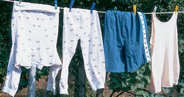 Ropa secándose