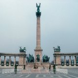 Дьёрдь Зала: Монумент Тысячелетия (Будапешт, 1896–1929)