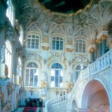 Интерьер Государственного Эрмитажа в Санкт-Петербурге, Россия