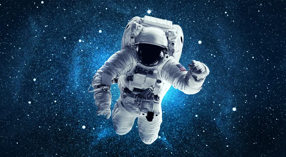 A glance into space