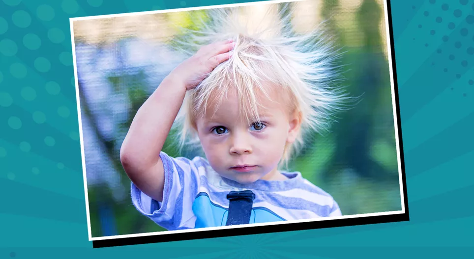 Why does your hair stand on end? Digital lessons Mozaik Digital Education and Learning