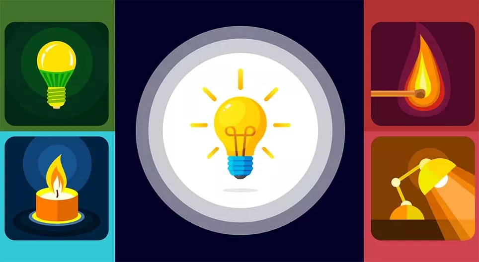 Lighting and light sources Digital lesson Mozaik Digital Education