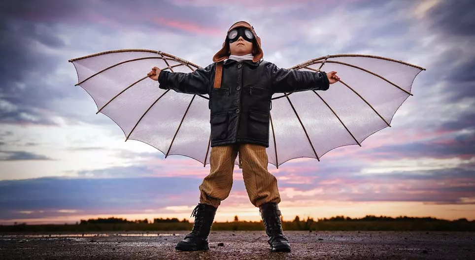 How did humans conquer the air?