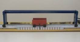 Oscillation damped by friction