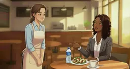 في المقهى / المطعم