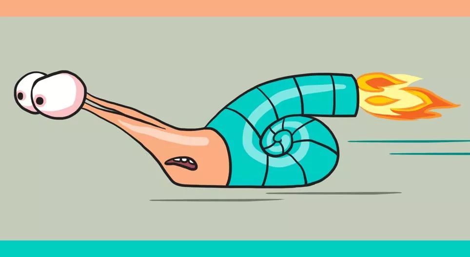 Hoe snel rent een slak? Digitale les Mozaik Digital Education and Learning