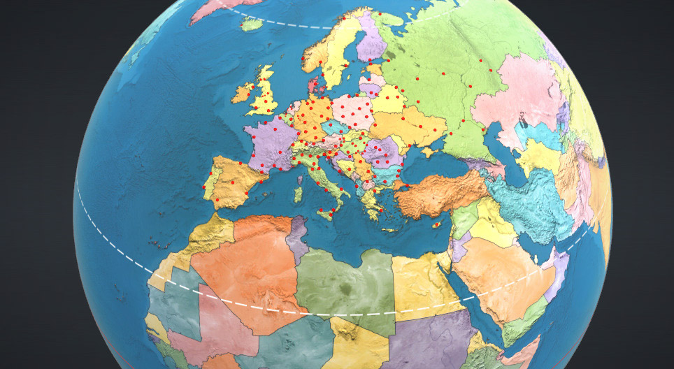 Карта мира на глобусе 3д фото - PwCalc.ru