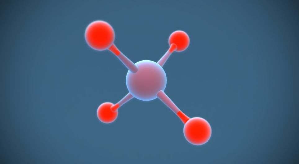 Перманганат-ион (MnO₄⁻) - 3D-сцены - Цифровое образование и обучение Мozaik