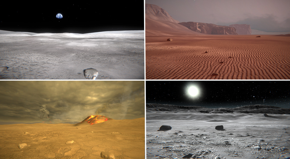 Strange worlds in the inner Solar System