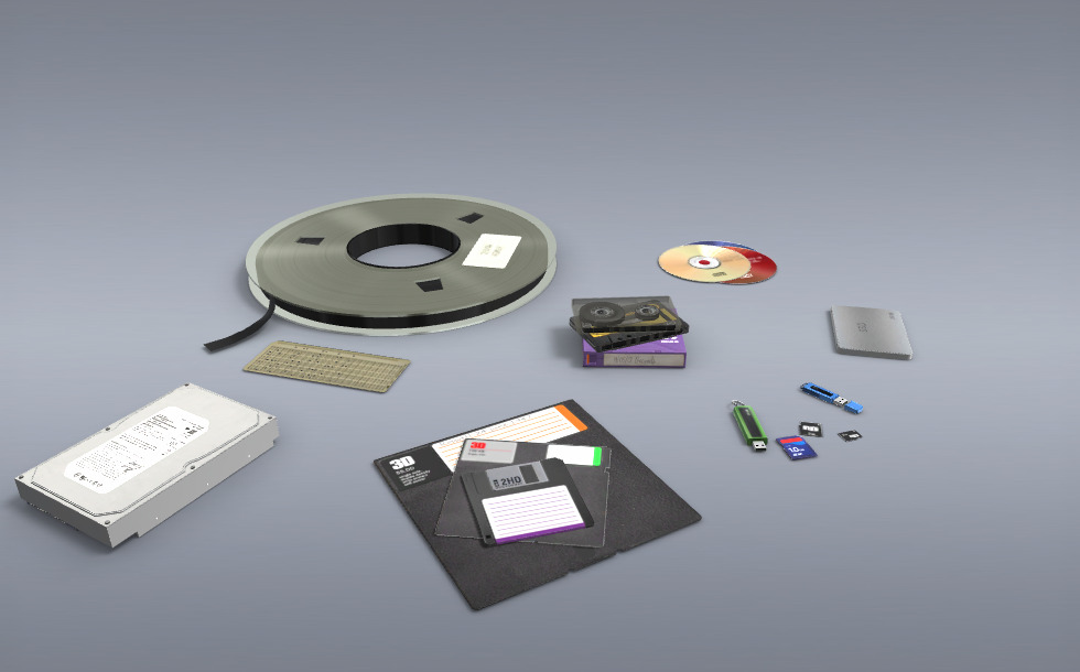 The evolution of data storage - สื่อ 3D - Mozaik Digital Learning