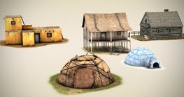 Характерные жилые сооружения