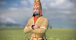 Guerrero dorado escita (siglo III a. C)