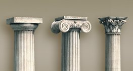 Типы древнегреческих колонн