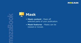 mozaBook - Enmascarar