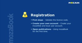 mozaBook 4.3 - Registrazione
