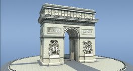 قوس النصر، باريس، 1836