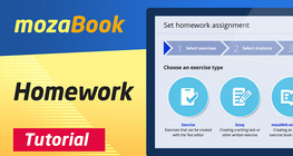 mozaBook - Creating homework