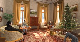 Салон городской квартиры