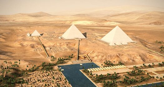 Pyramid Of Djoser Saqqara 27th Century 3d Scene Mozaik Digital Education And Learning