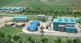 Биогазовая электростанция