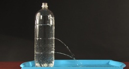 Holes in a bottle