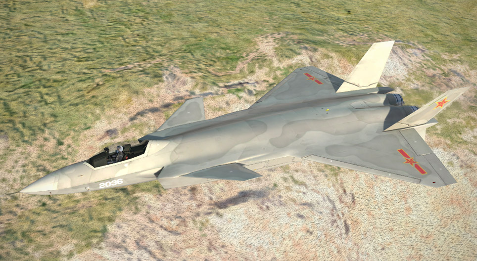 Chengdu J-20 Mighty Dragon (Çin, 2017)
